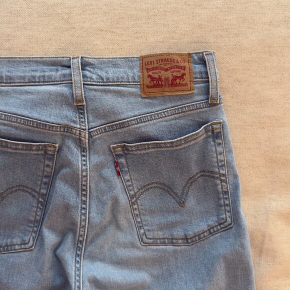 LEVI'S Wedgie Skinny Jeans, High-Rise  | Distressed Jeans | Size 28 - Picture 3 of 12